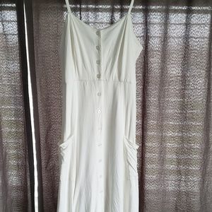 Button front dress